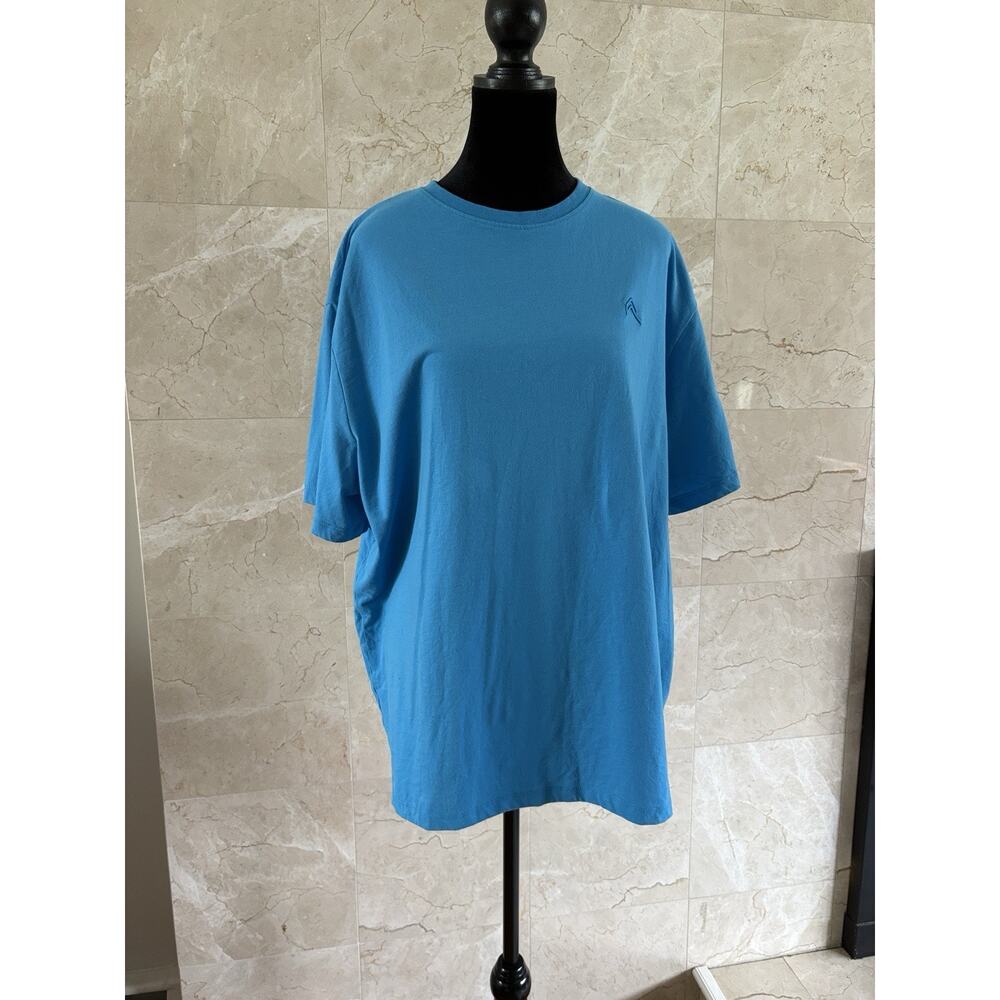 Oner Active Classic Oversized Lightweight T-Shirt XL Bright Blue Athleisure Tee